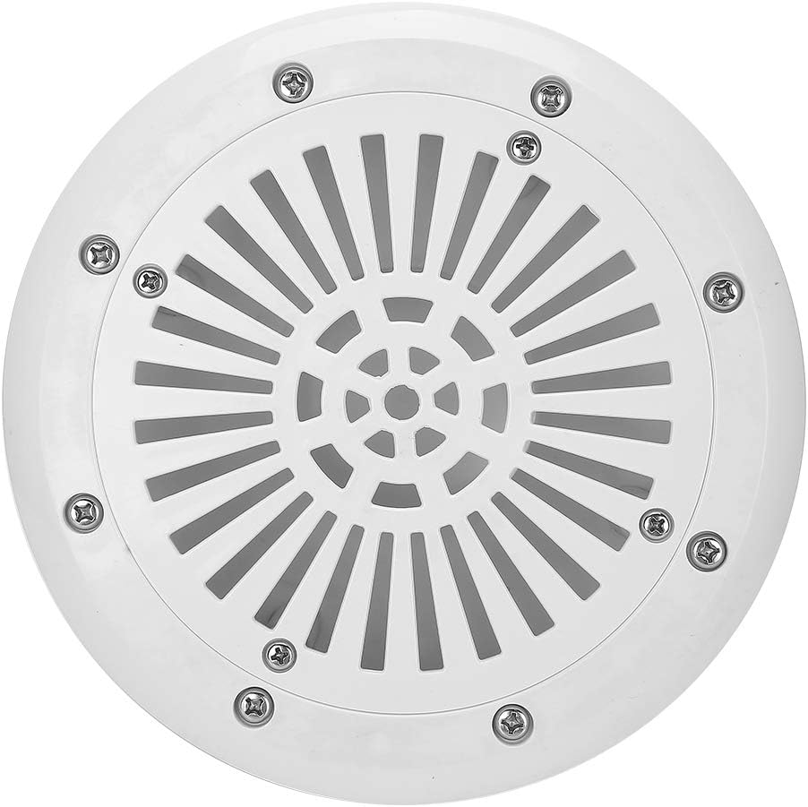 aqxreight 9.1 x 6.7in Swimming Pool Drain Port ABS Stainless Steel Water Outlet Drainage Replacement Swimming Pool Accessories for Pool Drainer