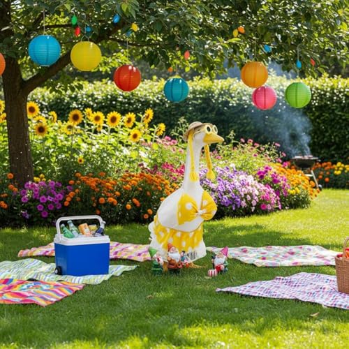 Disfraz de oca para piscina y patios que transforma tu decoración exterior este verano 6
