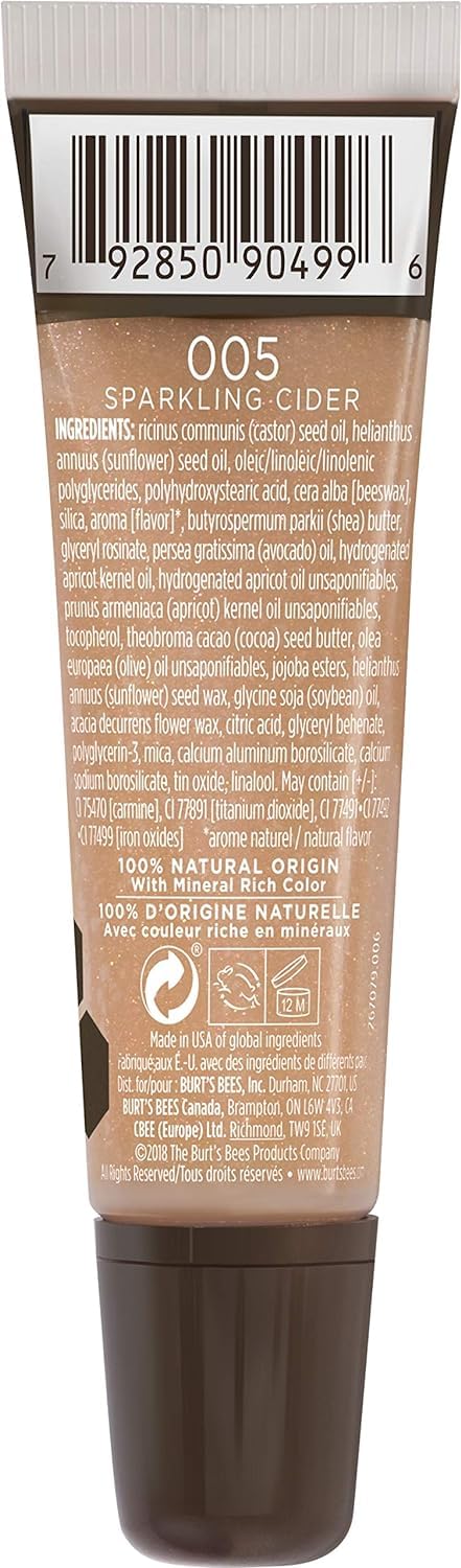 BURTS BEES Sparkling Cider Lip Gloss, 14 GR