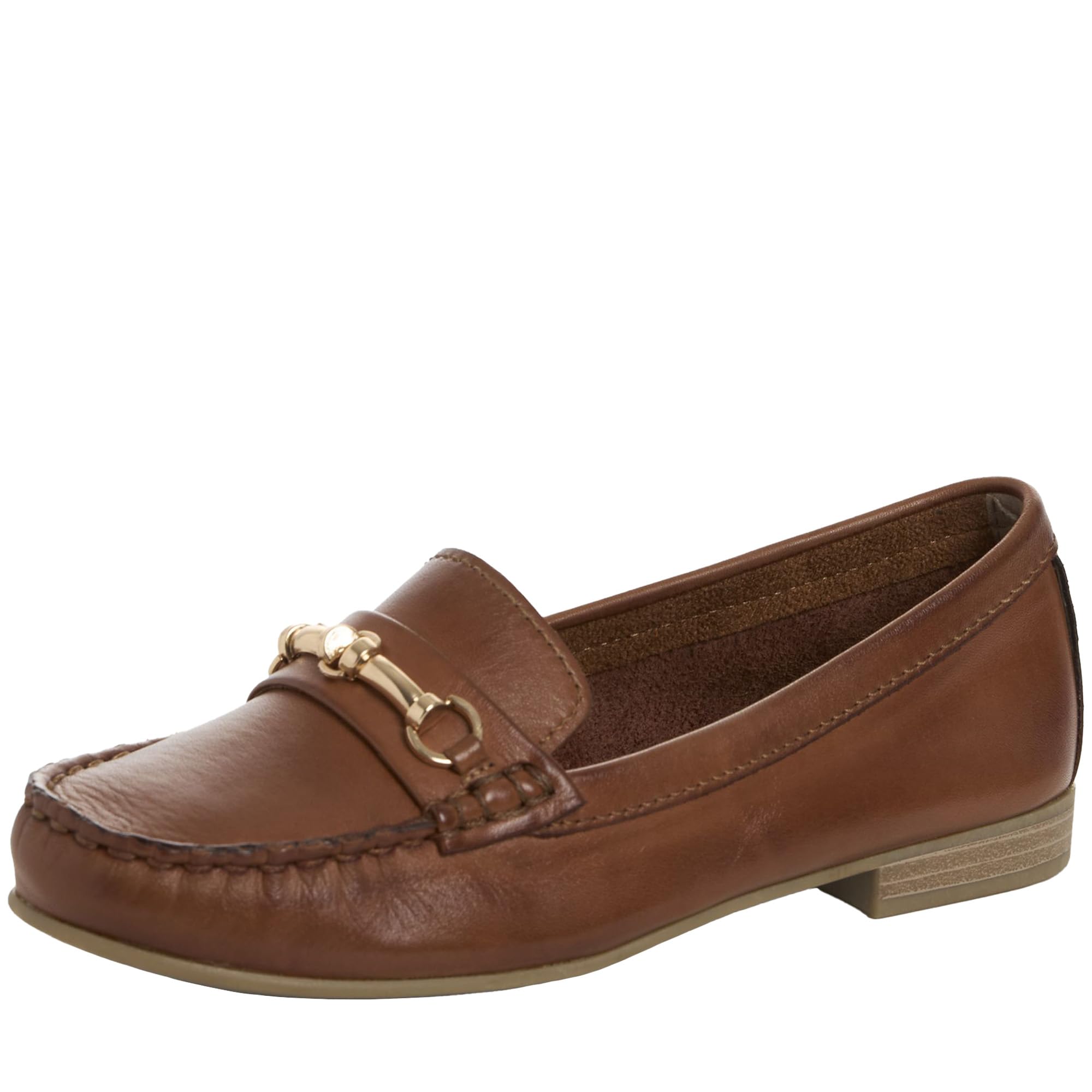 MARCO TOZZI Women's 2-24207-44 Moccasin, Cognac, 38 EU, Cognac, 6 UK