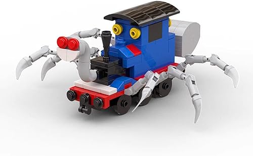 Choo-Choo - Juego de bloques de construcción de figuras de Charles, juego de terror, tren de araña, monstruo, juguetes coleccionables, ladrillos de