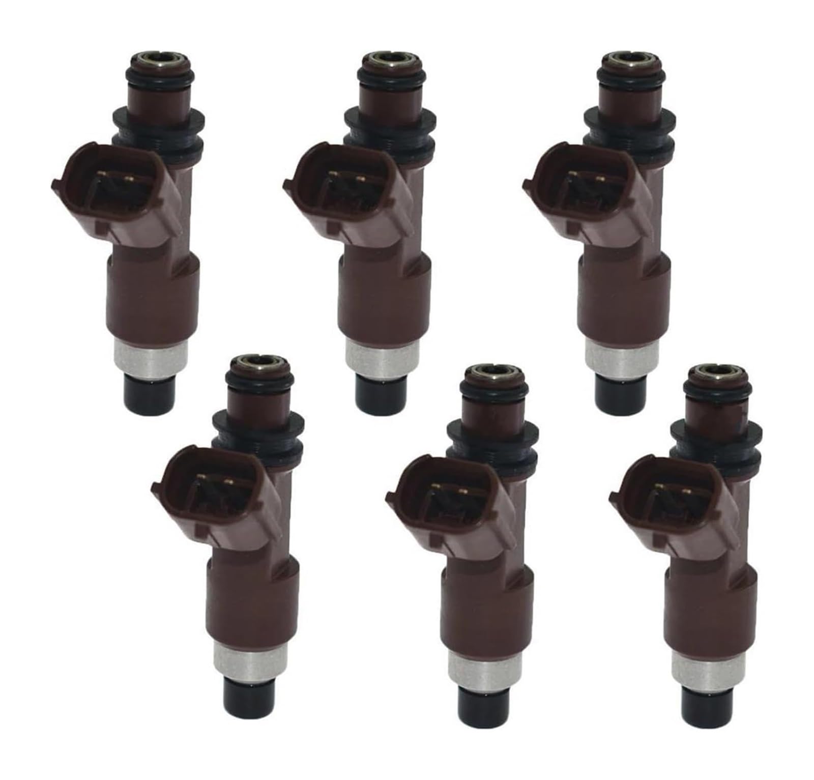 Qwqwfa One Color Petrol Fuel Injector For Subaru For Outback B9 For Tribeca For Legacy 2006-2009 3.0 16611-Aa700 Fuel Petrol Injector Nozzle 6 Pcs