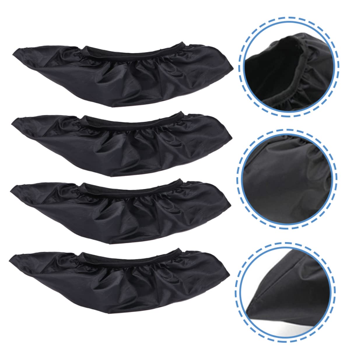 BESTonZON Schlittschuh Abdeckungen Elastische Kufenschoner Für Eislaufschuhe Und Rollschuhe Schützende Abdeckhauben Mit Schnittfestem Für Optimalen Schutz Kufen
