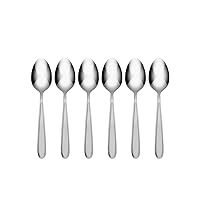 Vista 1 de Oneida H001006AL20 Jordan Sandblasted, Juego de 6 cucharaditas de té para todos los días