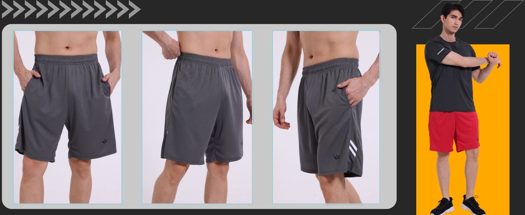 RUNRAT Pantaloncini Colorati Da Uomo Tendenza Personalità Casual Comfort Sport Pantaloncini Elastici In Vita Pantaloncini Semplici Con Tasca Con Coulisse Xl 123750728 - Foto 7