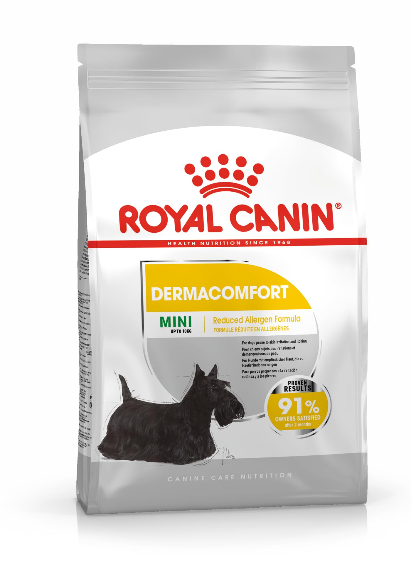 Royal Canin Dermacomfort Mini | 1 kg | Alleinfuttermittel für kleine Hunde | Mit Omega-3- & 6-Fettsäuren