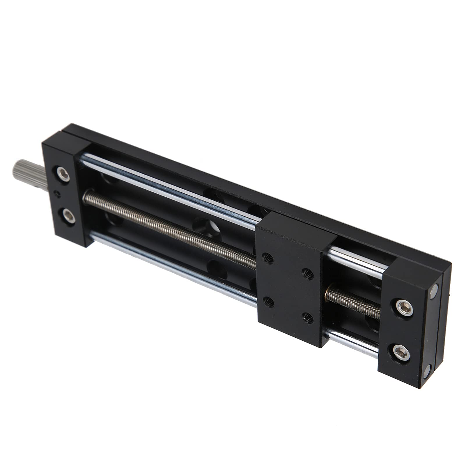 SP40A DB95 Platforma scena przesuwna X, Tabela Linia Poradnika, uchwyt obrotowy, skok 95 mm, stop aluminium, dla urządzeń optycznych