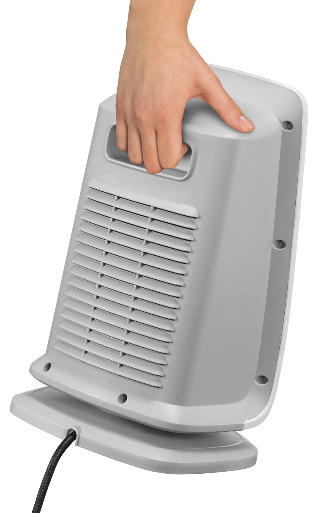Unold 86440 ceramiczny termowentylator – biały, do 2000 W, funkcja wentylatora, 4-stopniowy termostat, oscylujący 75°, lekki i cichy, ochrona przed przegrzaniem, uchwyt do noszenia, ochrona IP21