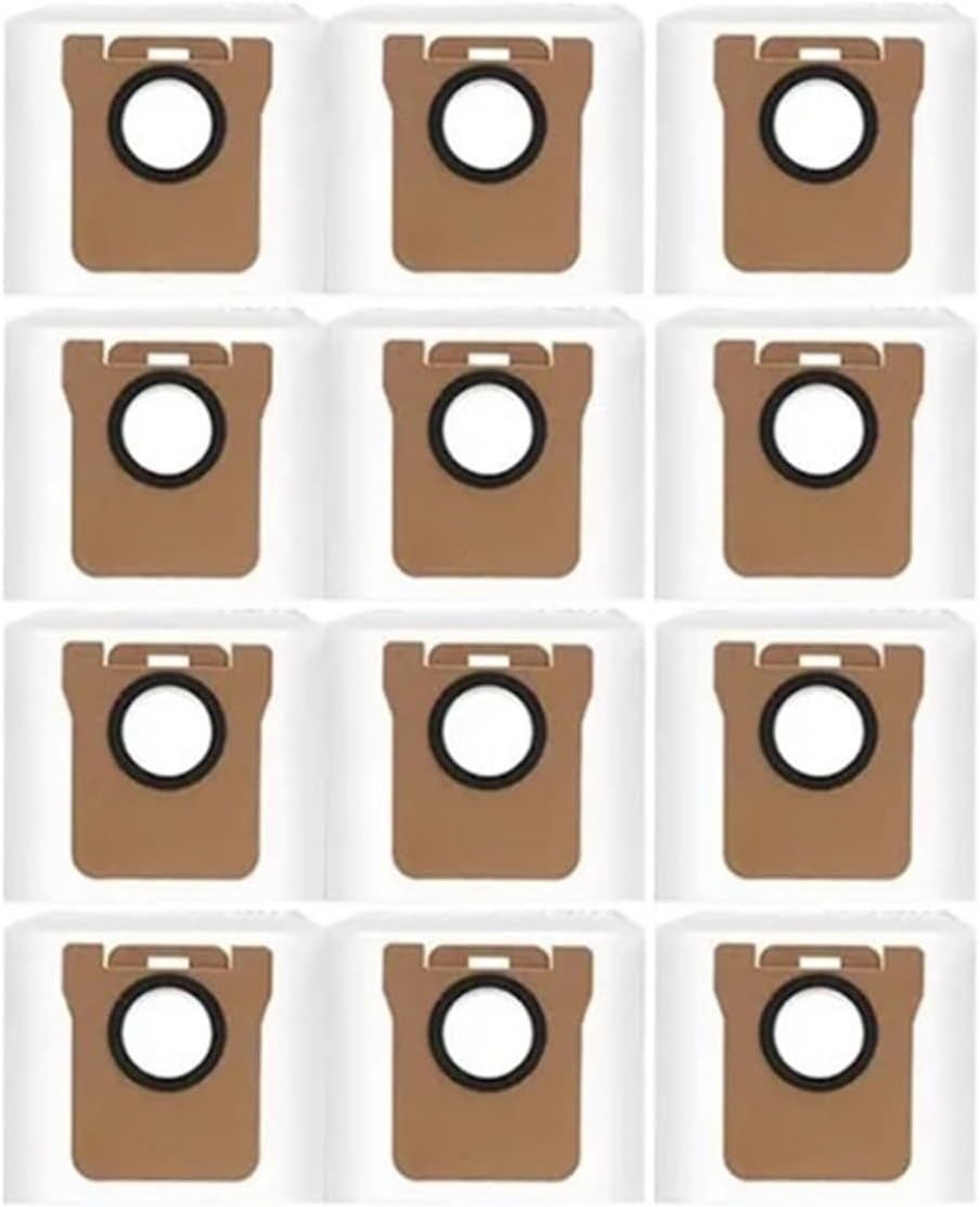 Compatible with XIAOMI Mijia Omni X10 B101CN Dreame L10s Ultra S10 S10 Pro Robot Vacuum Cleaner Parts Dust Bag Replacement Accessories(8PCS)