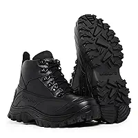 BOTA MILITAR CANO CURTO RESISTENTE A ÁGUA COM PALMILHA EM GEL