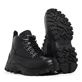 BOTA MILITAR CANO CURTO RESISTENTE A ÁGUA COM PALMILHA EM GEL
