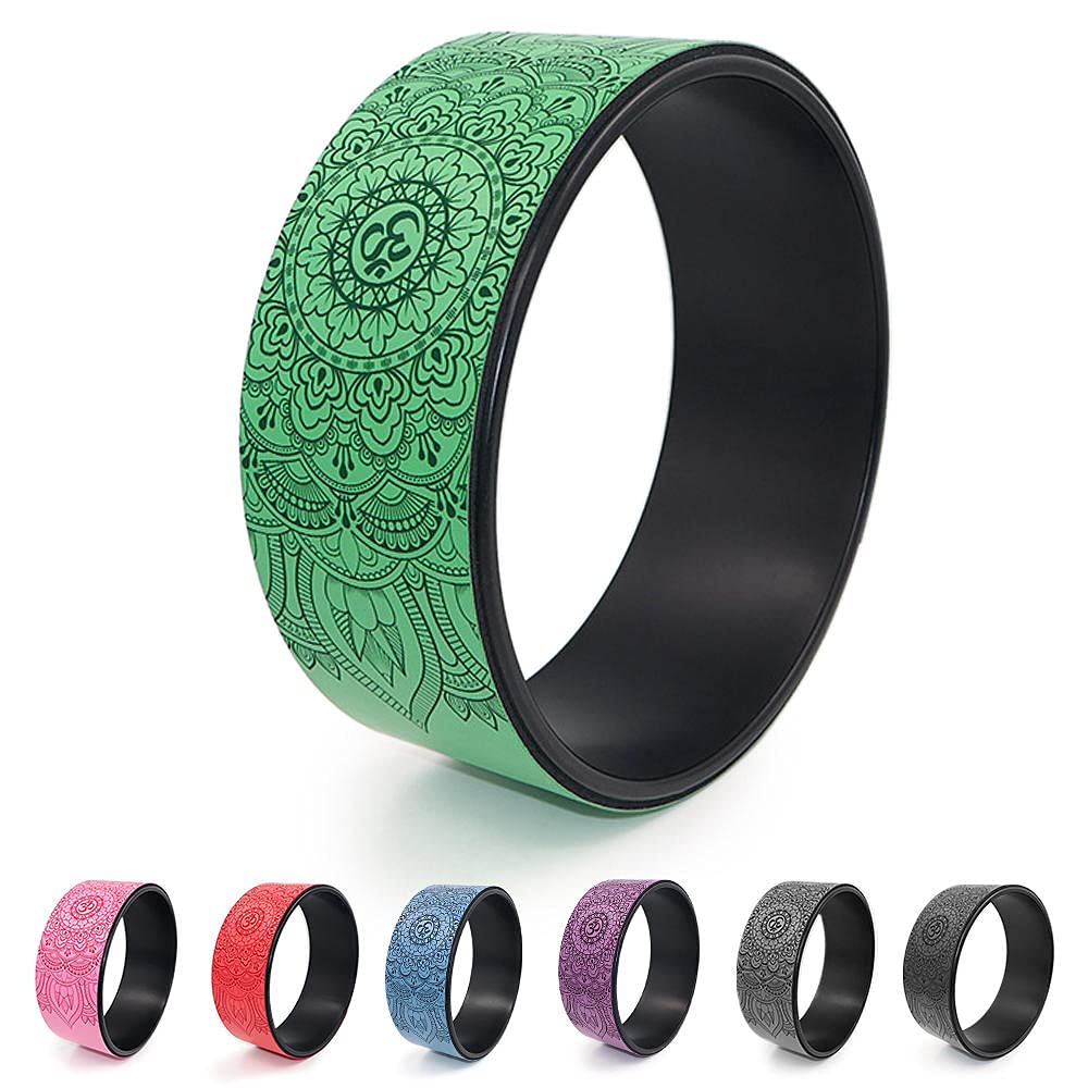 Rodillo Abdominal for Fortalecer el Torso y aliviar el Dolor de Espalda - Blue Gym Equipment,Anillos de Yoga