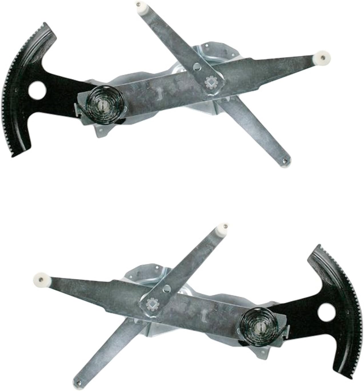 TRQ Driver & Passenger Side Power Window Regulator Set Compatible with 1993-2002 Chevrolet Camaro Pontiac Firebird WRA50482