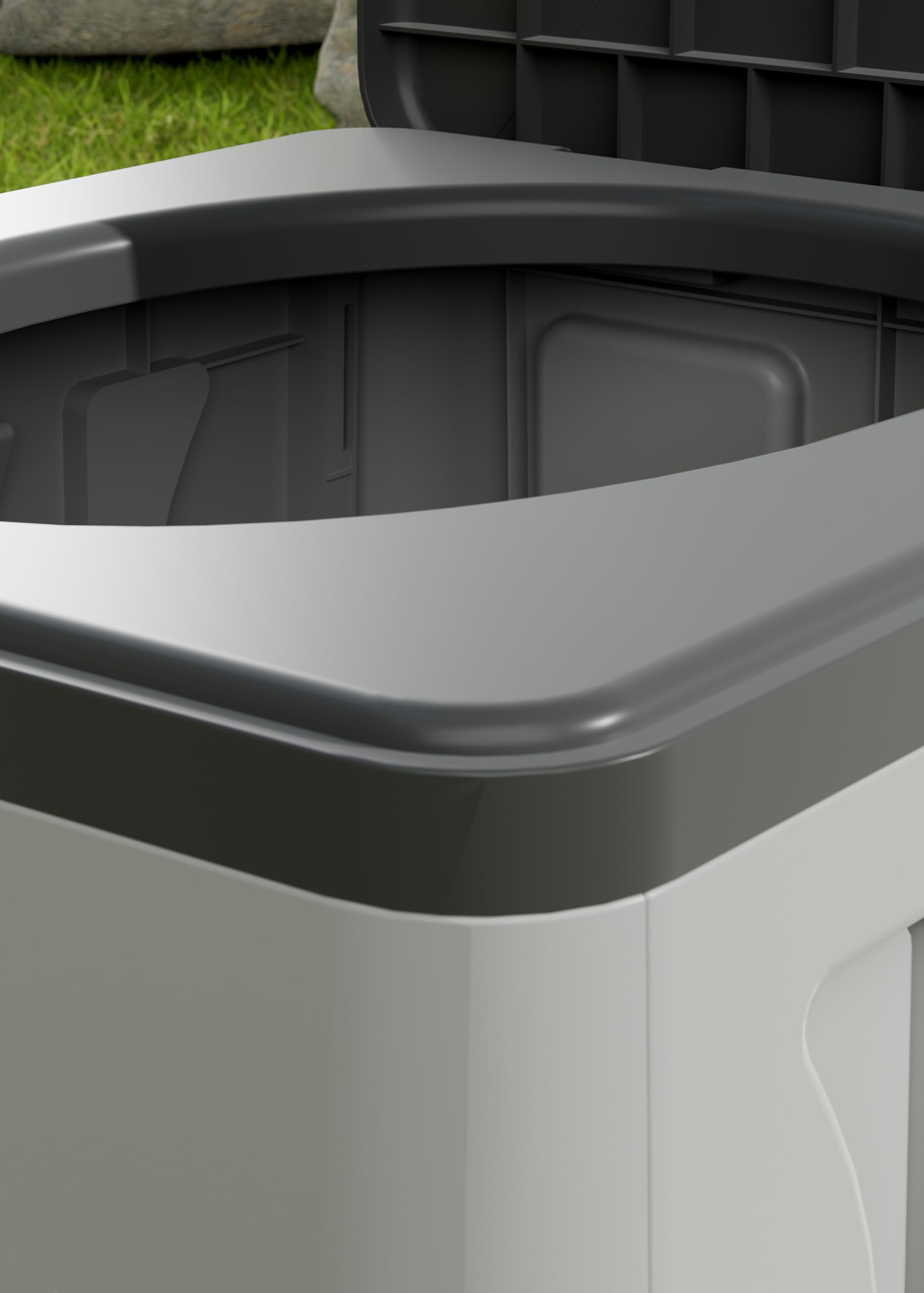 Inodoro Portátil Para Adultos - Ideal Baño Portatil Camping - Plegable, Compacto y Ligero - Sanita Portatil y Retrete WC Portatil Adultos - Fácil Limpieza y Transporte