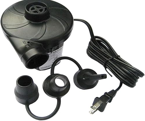 HOUTBY compresor de aire portátil bomba eléctrica inflador Boquillas barco bola 110 V herramienta medidor