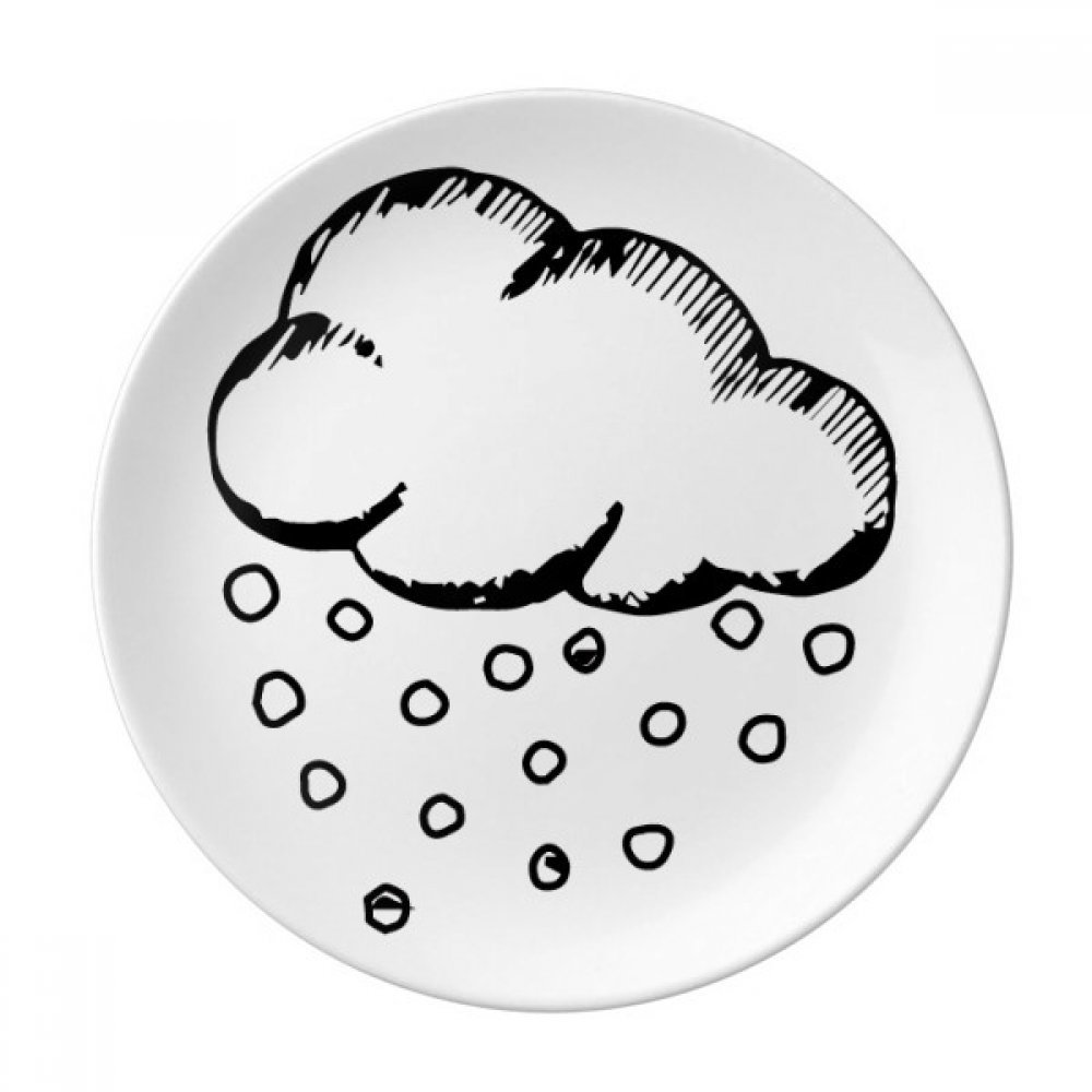 Assiette en porcelaine peinte à la main 21cm pour sublimer votre table