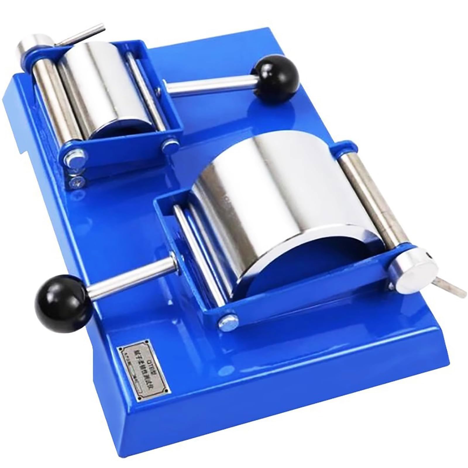 Testeur de flexibilité pour mastic en acier inoxydable avec moules R25 et R50