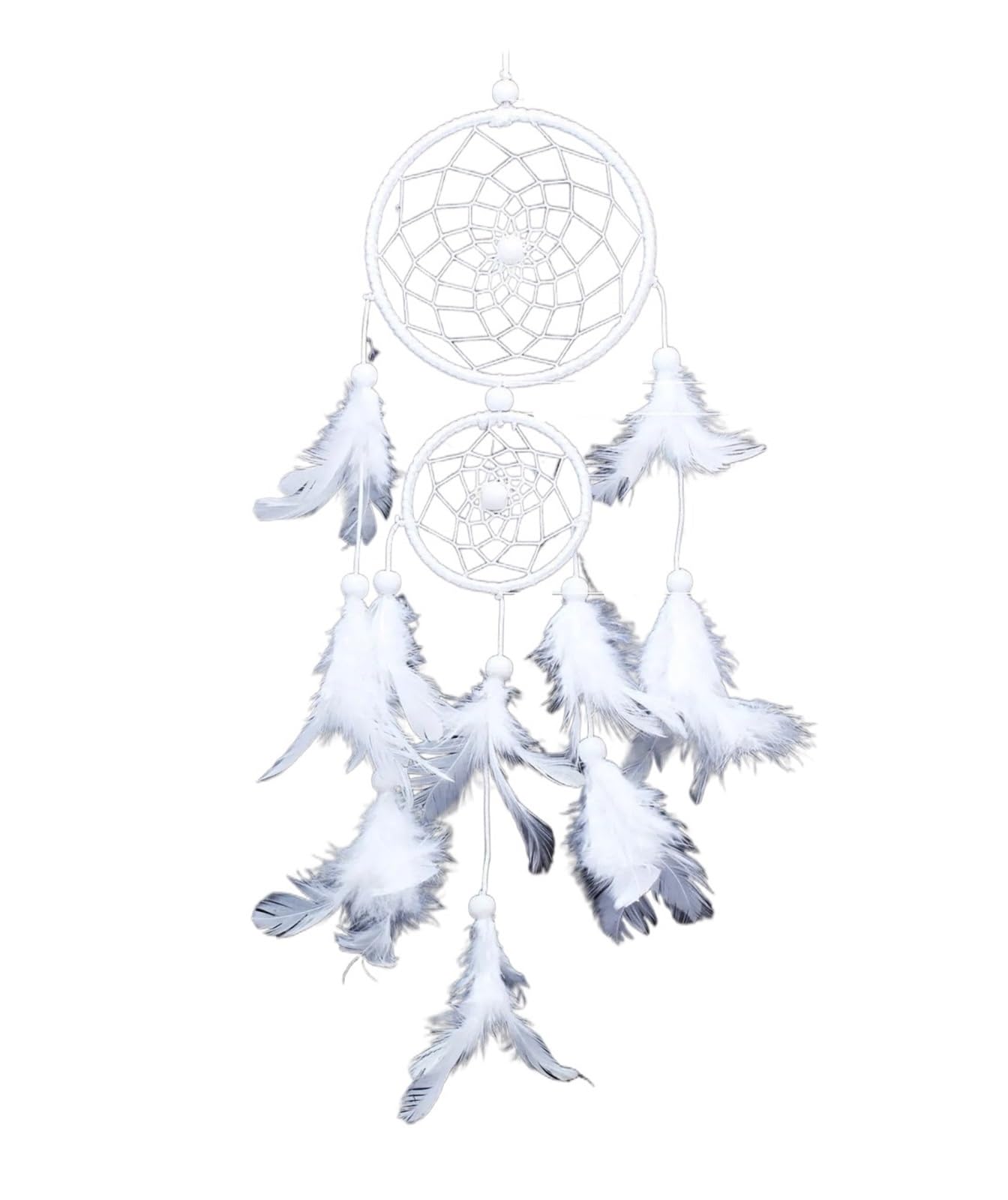 Dream Catcher Dream Catcher Room Decor Feather Weaving Catching Angle Wind Chimes Mascot(B)