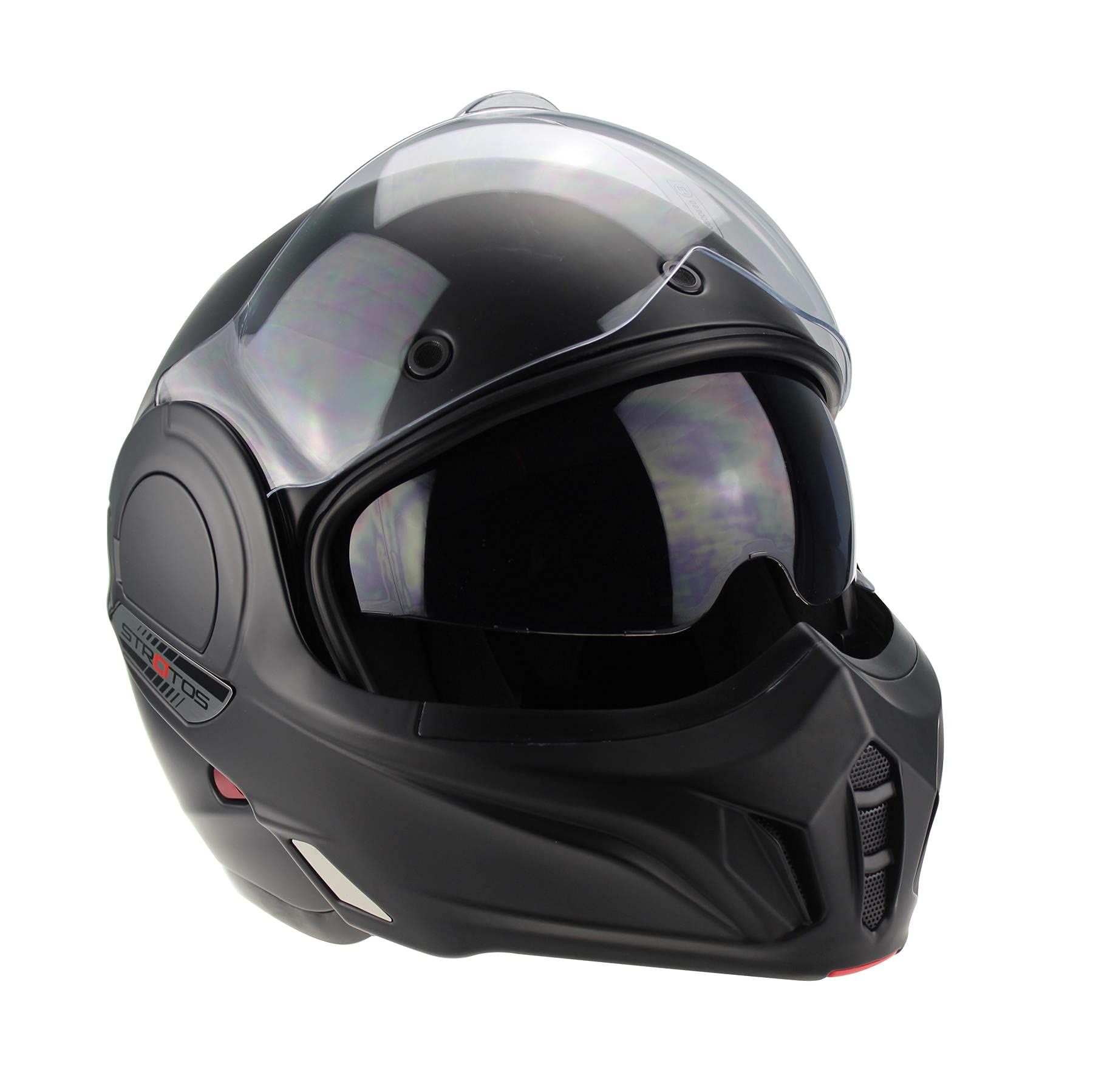 VIPER Clear Visor Matt Black Helmet Small for sale online