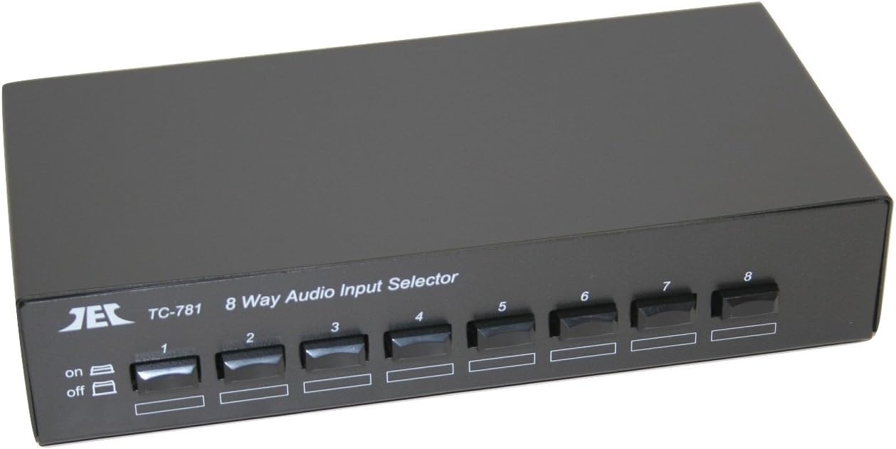 Technolink TC-781 Eight Input Line Level Stereo Source Selector
