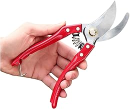 Poda - poda sem deslizamento com trava segura | Aparadores árvores profissionais 8,6 polegadas, podadores manuais, jardinagem, tesouras para Pologmase