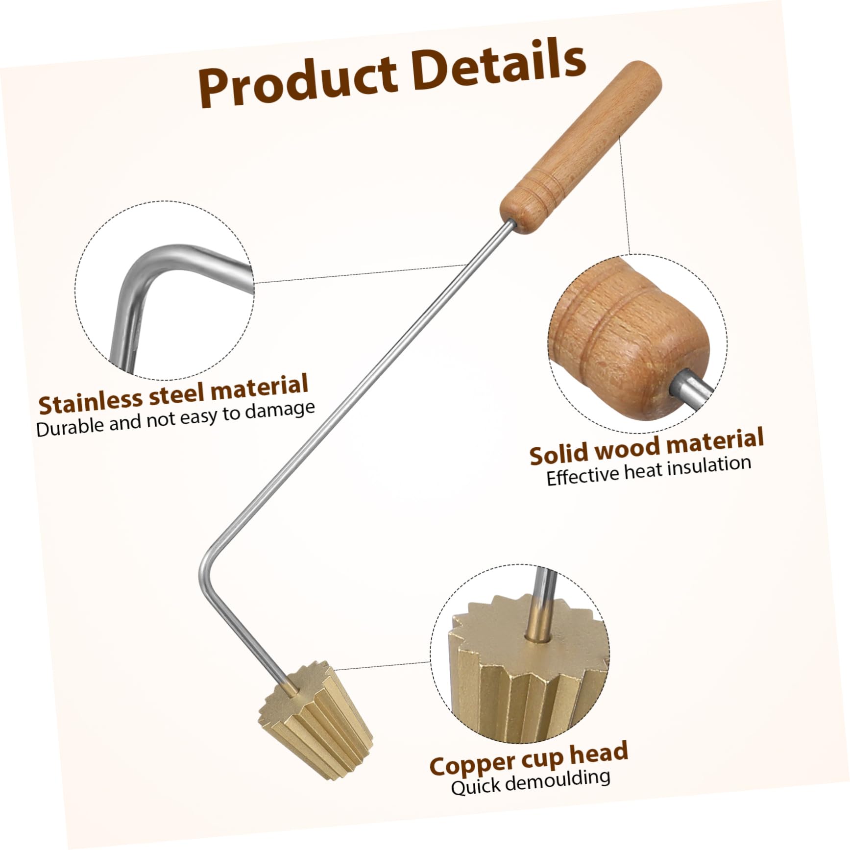 Zerodeko Mini Moule A Cake Moule Maamoul Cookie Maker Rosettes Forme Maamoul : s de en Aluminium Swedish Cutter Bunuelos de Levage Cookie Maker Mini Cake
