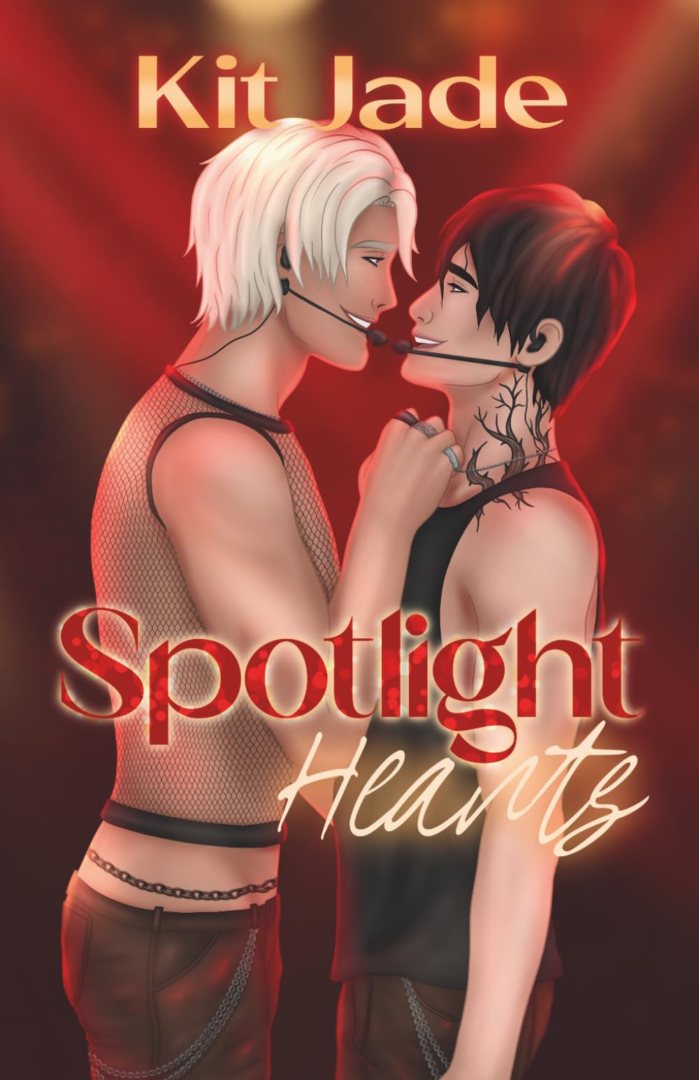 Spotlight Hearts: MM Rockstar Romance (Fame & Fire)