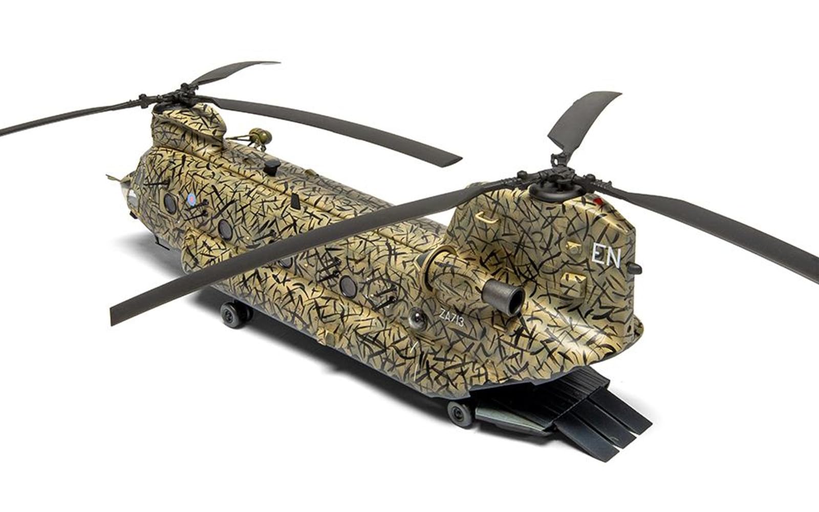 Airfix - 1/72 Chinook HC.1, späte Version - Plastik-Modellbau - Maßstab: 1:72