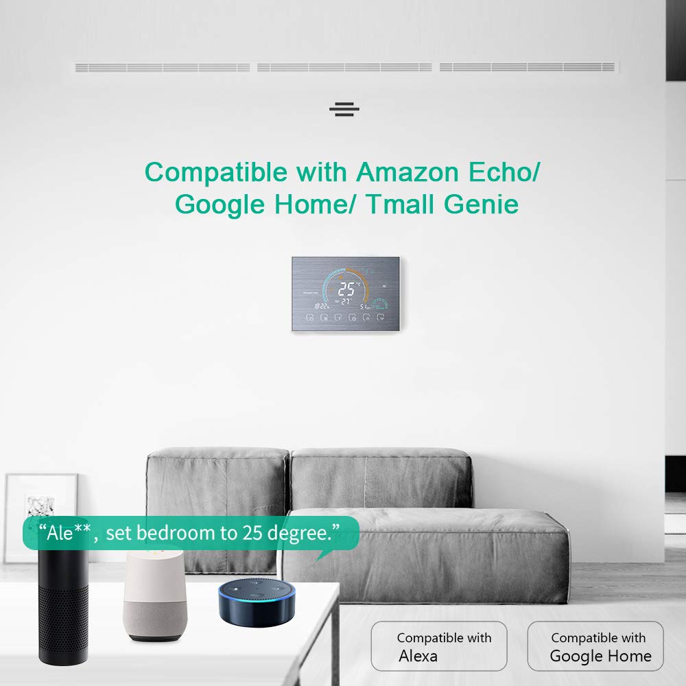 Termostato WiFi Per Caldaia A Gas - Controllo App E Vocale, Compatibile Con Alexa E Google Home - Foto 10