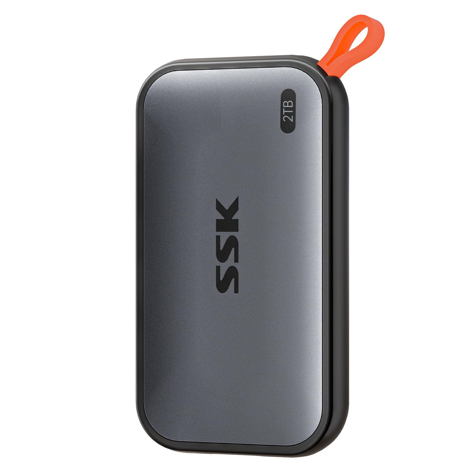 SSK Disco duro externo de estado sólido SSD portátil de 2 TB USB C de hasta