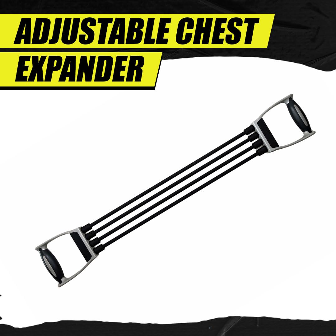 Expansor de pecho ajustable para entrenamiento de fuerza superior del cuerpo, equipo de entrenamiento en casa, brazos, hombros, pecho, herramienta de fitness