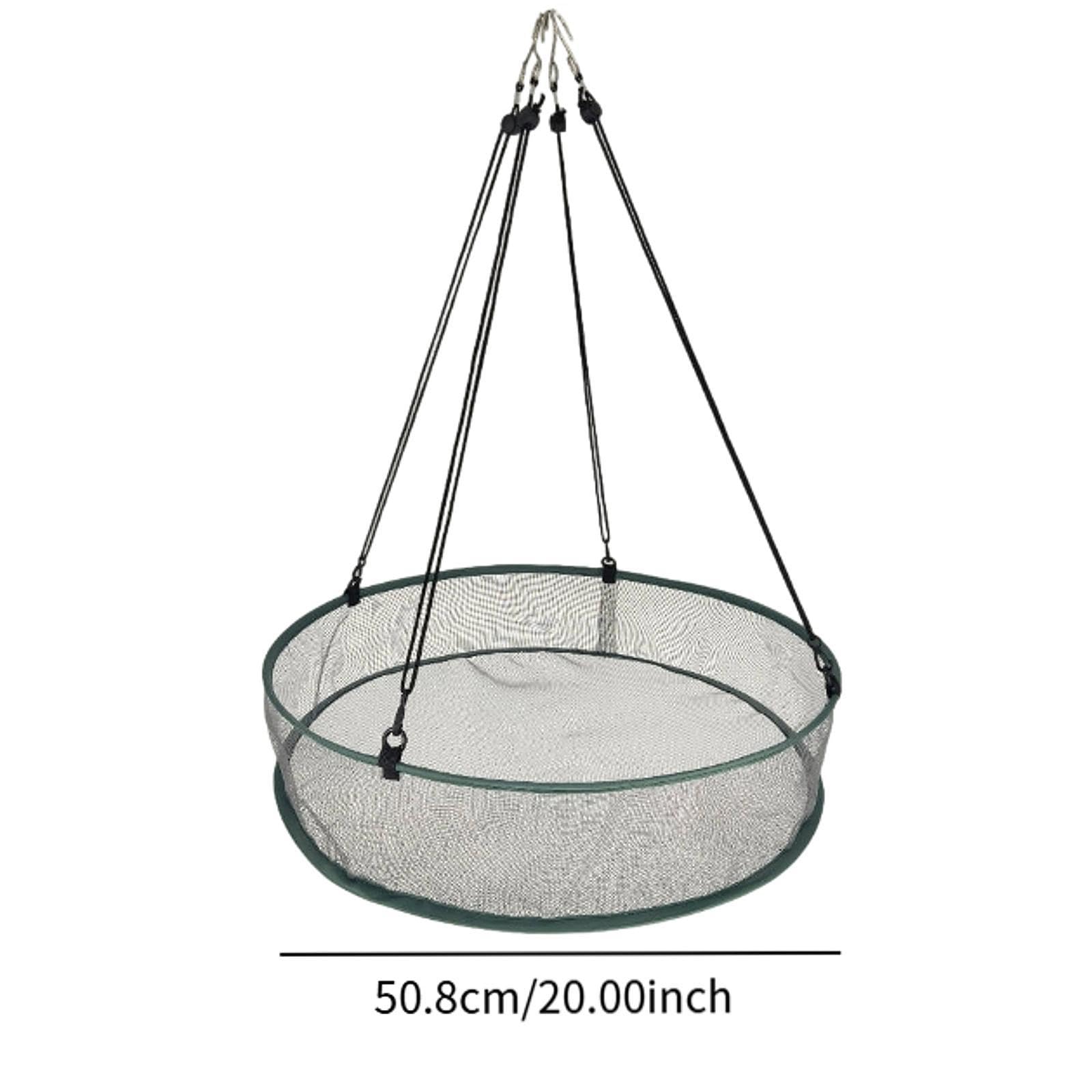 kowaku Recogedor de Semillas para Aves, Soporte Colgante, Accesorio para Comedero en Exteriores, Gris