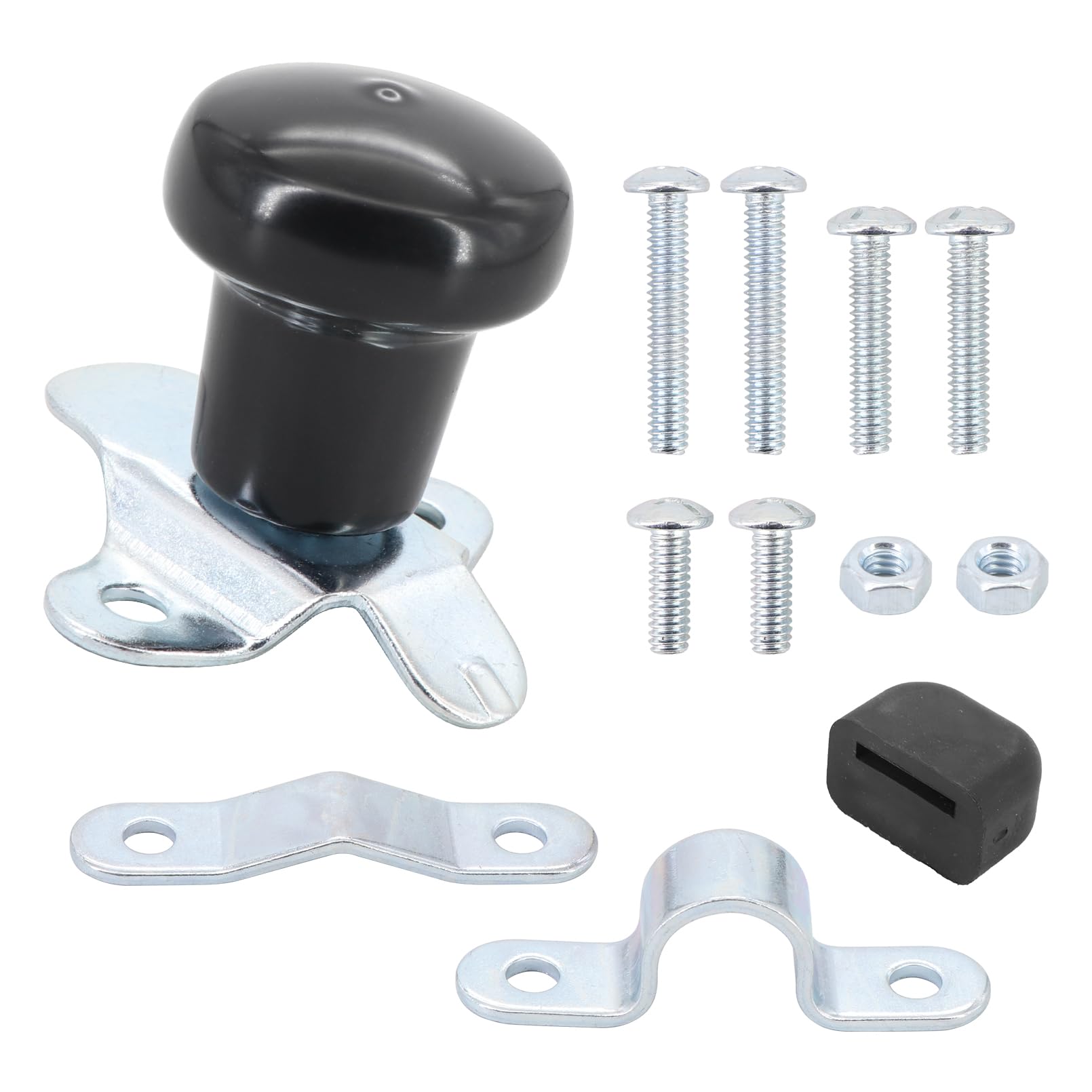 Dokili Steering Wheel Spinner Knob WSV123Y 60922 5A6YL Compatible with John Deere Tractors Case IH Backhoe Cub Cadet Mower and Many More Cars Trucks Boats Lawn Mowers, Black