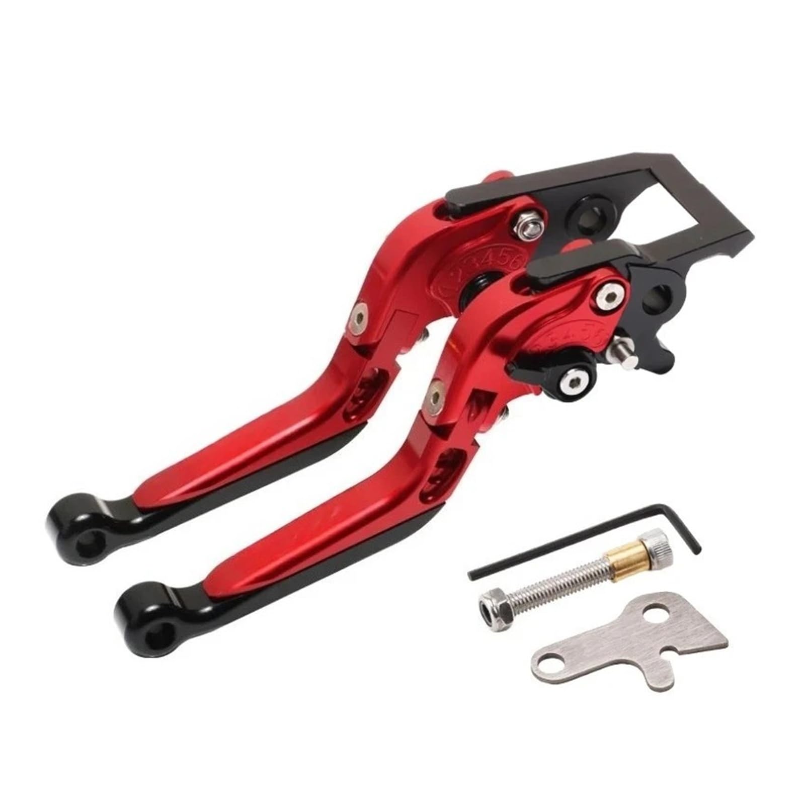 ZAFFYY CNC Parking Handle Clutch Brake Lever with Lock for YAM&AHA Xmax 125 250 300 400 XMAX300 2023-2025 Motorcycle Accessories(Style A)