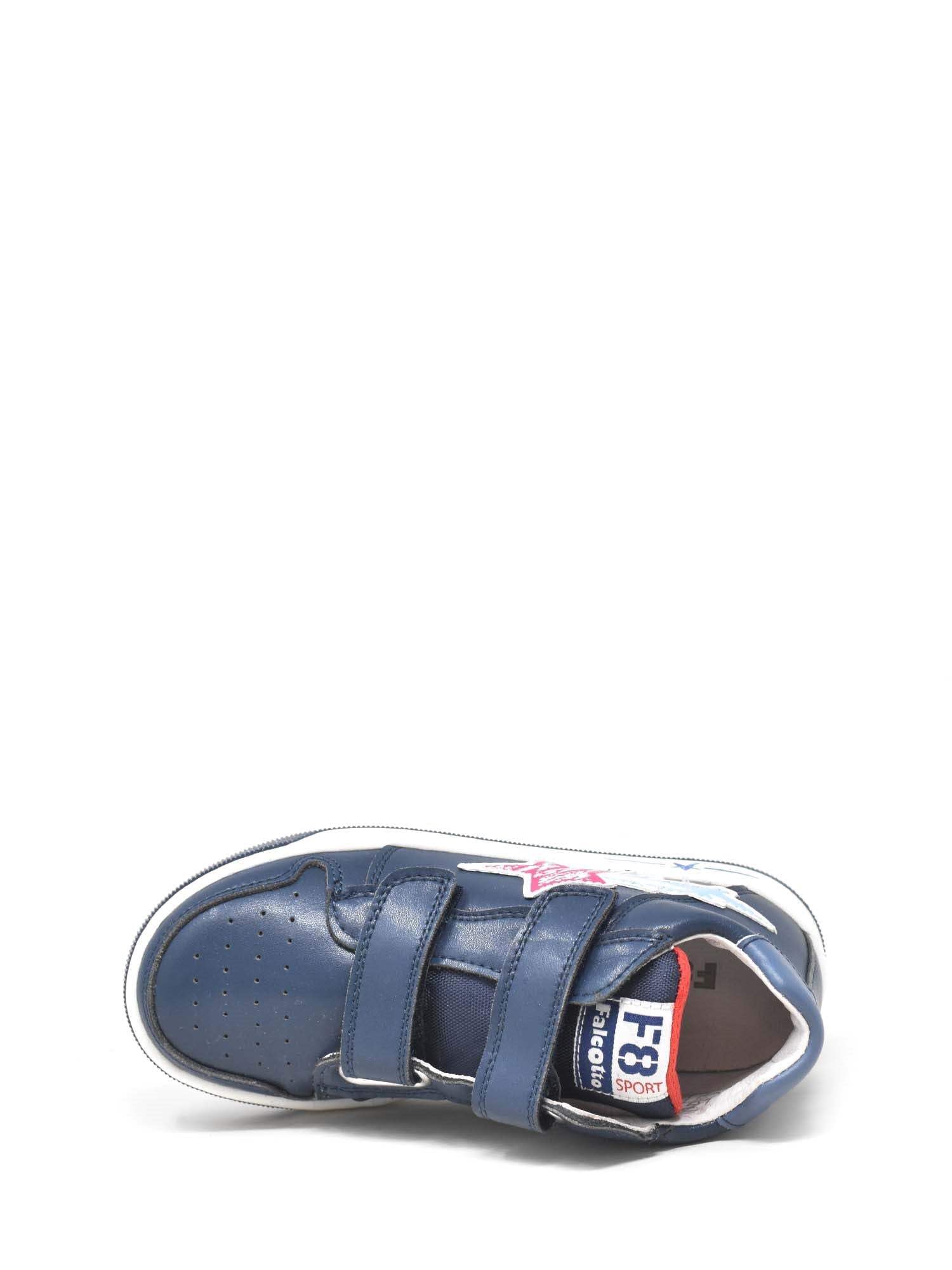 Falcotto Scarpe Con Strappi Blu 2016966 02