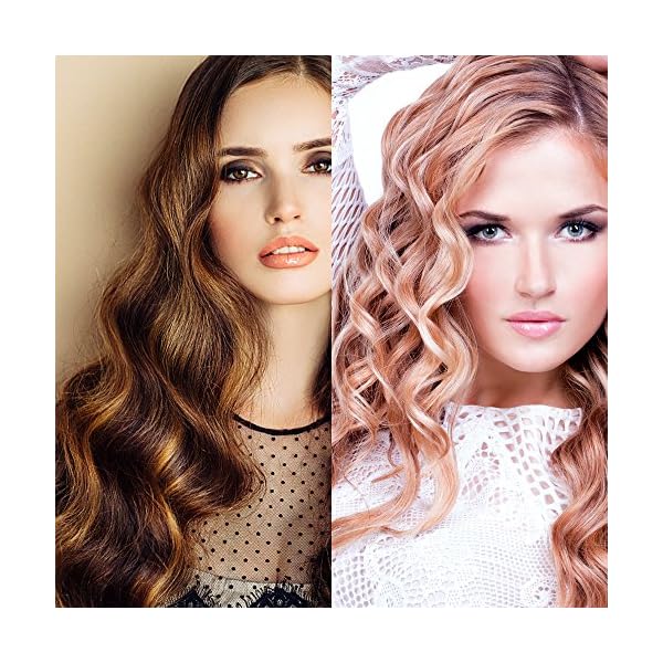 40-Pcs-Pink-Magic-Hair-Rollers-Include-20pcs-Large-Silicone-Curlers-and-20pcs-Small-Silicone-Curlers JANYUN 40 Pcs Pink Magic Hair Rollers Include 20pcs Large Silicone Curlers and 20pcs Small Silicone Curlers