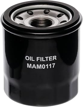 MAM0117 Engine Oil Filter, Compatible with Dodge Ford Honda Mitsubishi Nissan Plymouth Automotive, Replaces MD135737 F32Z-6731-A JEYO-14-302 15208-31U00