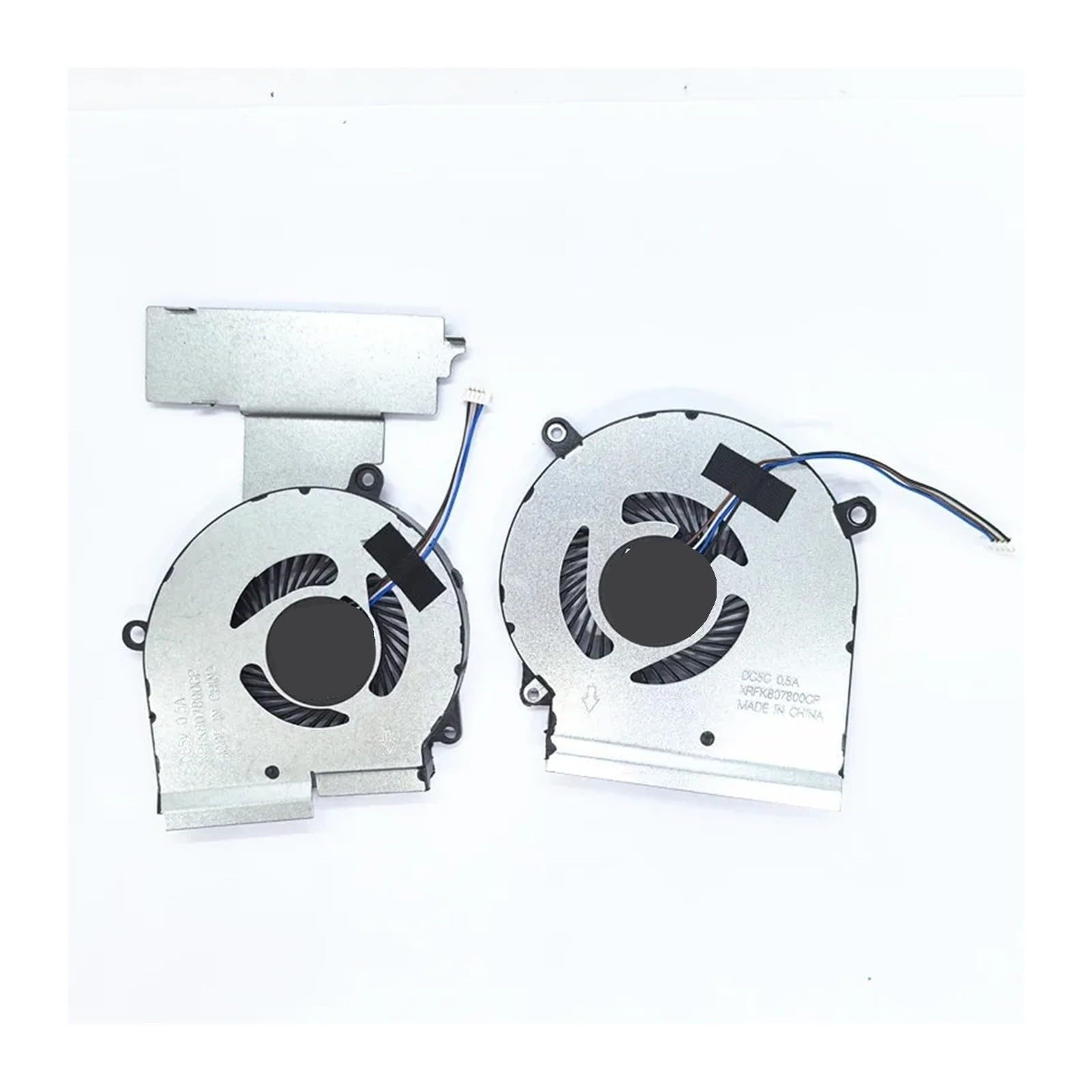 Ventola di Ricambio CPU + GPU, Compatibile con Ventilatore HP,15-DC 15-DC0004TX-DC0005TX-DC0007TX-DC0009TX TPN-Q211(Set)