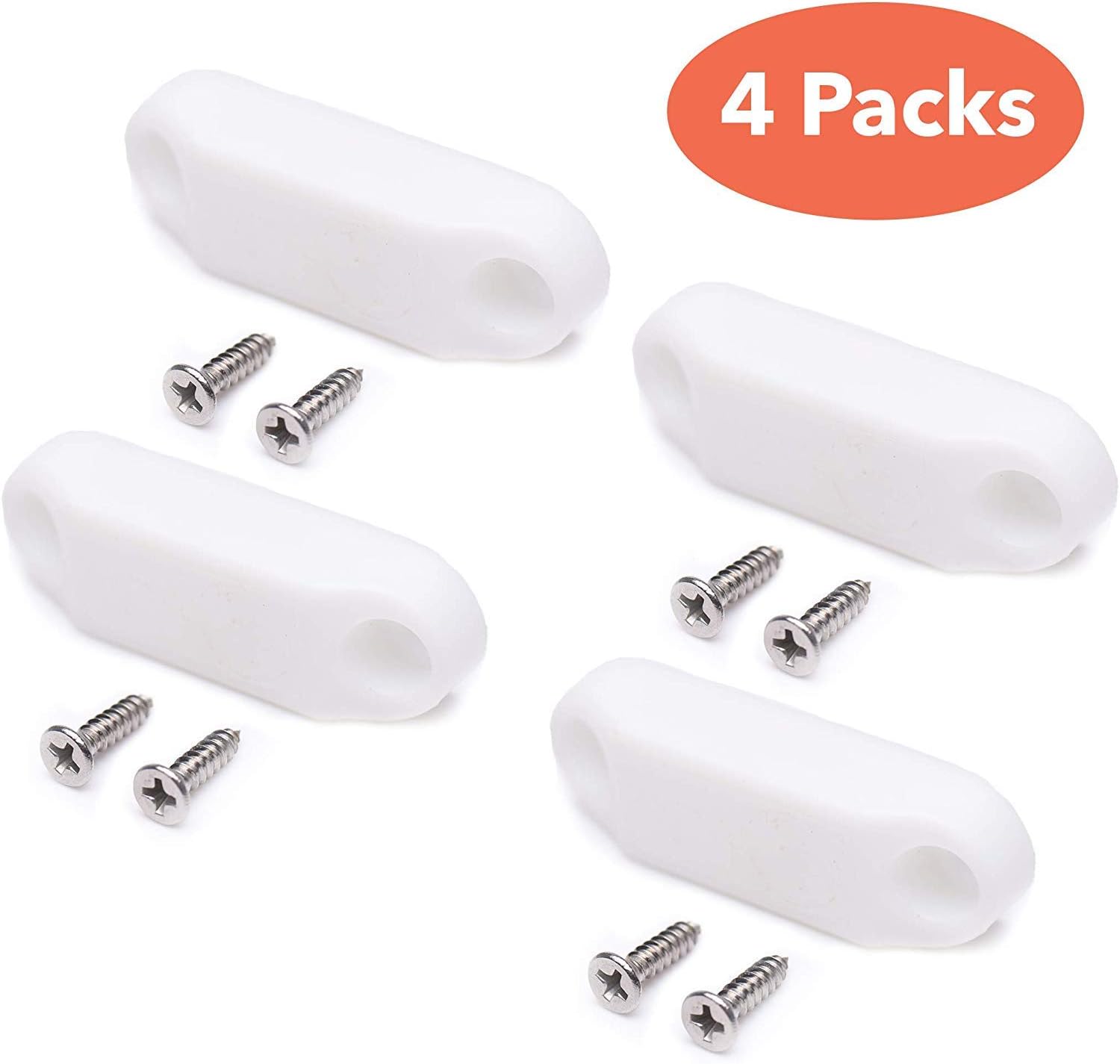 CALPALMY Baggage Door Catch and Holder Kit White