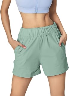 Mini pantalones cortos de deporte para yoga, correr, pantalones cortos para mujer, cintura alta, gimnasio, ciclismo, deportes, correr, entrenamiento