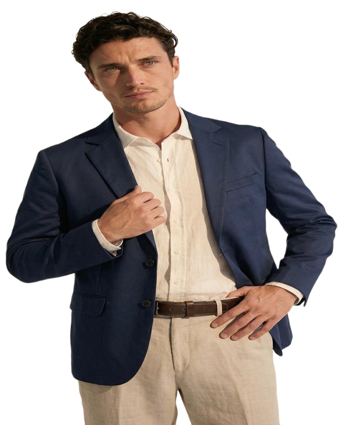 moonxs Men's Formal Blazer | Fully Lined | Slim Fit | Professional Jacket | Premium Business Formal Suit | Office | Wedding | All Purpose 2-picture-14