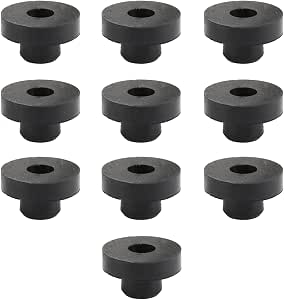 Fuel Tank Bushing L-Fitting With Grommet – Fits Toro, John Deere, MTD, Scag – Made In USA (735-0149 / 935-0149)