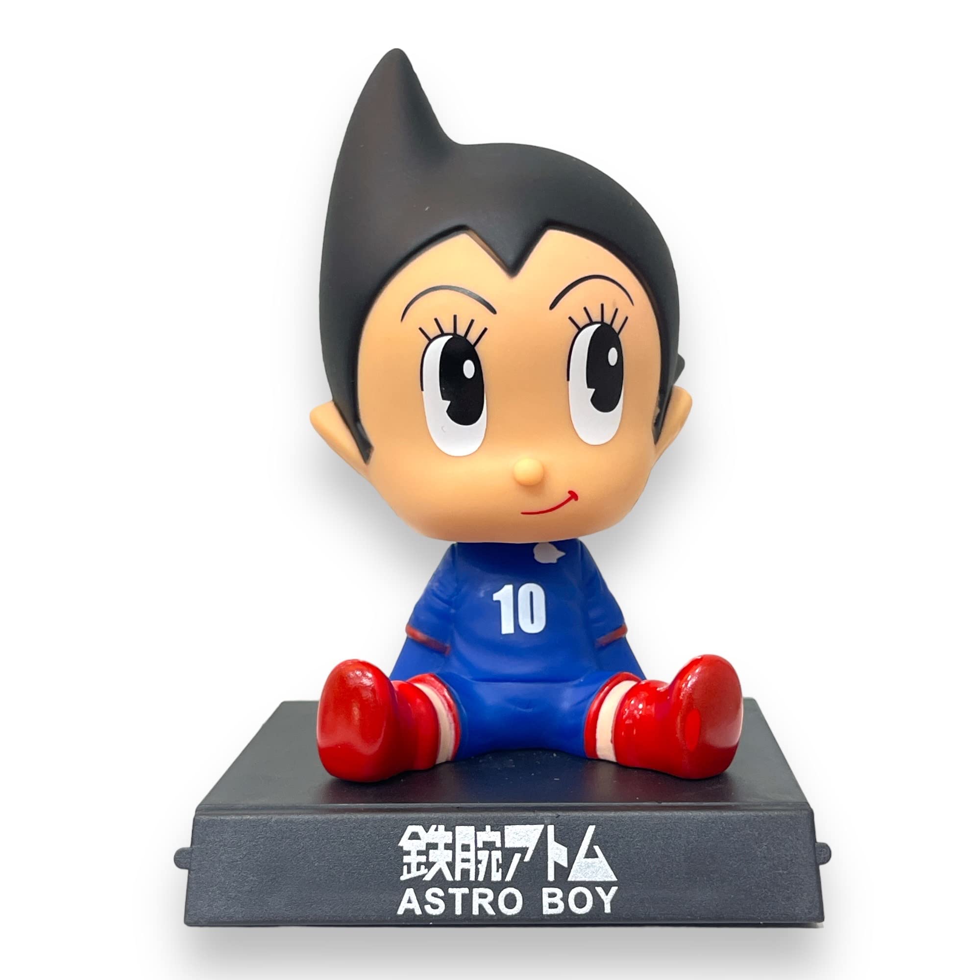 AUGEN Super Hero Astro Boy Action Figure Limited Edition Bobblehead with Mobile Holder for Car Dashboard, Office Desk & Study Table (Pack of 1)
