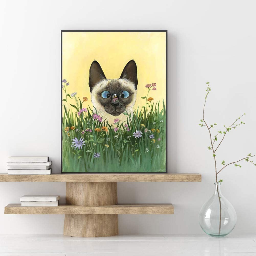 YEESAM ART - Kit De Pintura De Diamante Completo Para Manualidades, 30 X 40 Cm, Diseño De