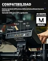 Vista 3 de Donner DED-200 - Baterías Eléctricas con Almohadillas de Malla Silenciosa, 2 Platillos con Ahogador, 31 Kits y más de 450 Sonidos, Banqueta