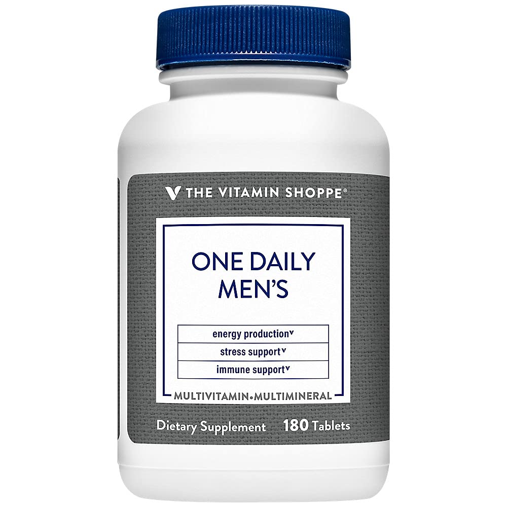 The Vitamin ShoppeOne Daily Mens Multivitamin 180 Tablets