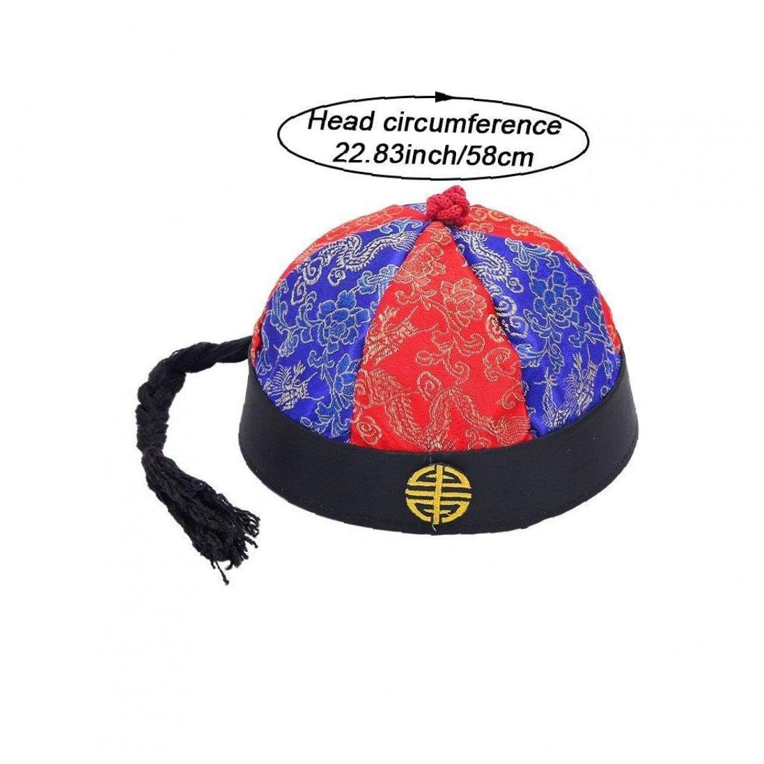 Amazon.co.jp: Vepoty 中国 宮廷王子 帽子 清朝 キャップ オリエンタル