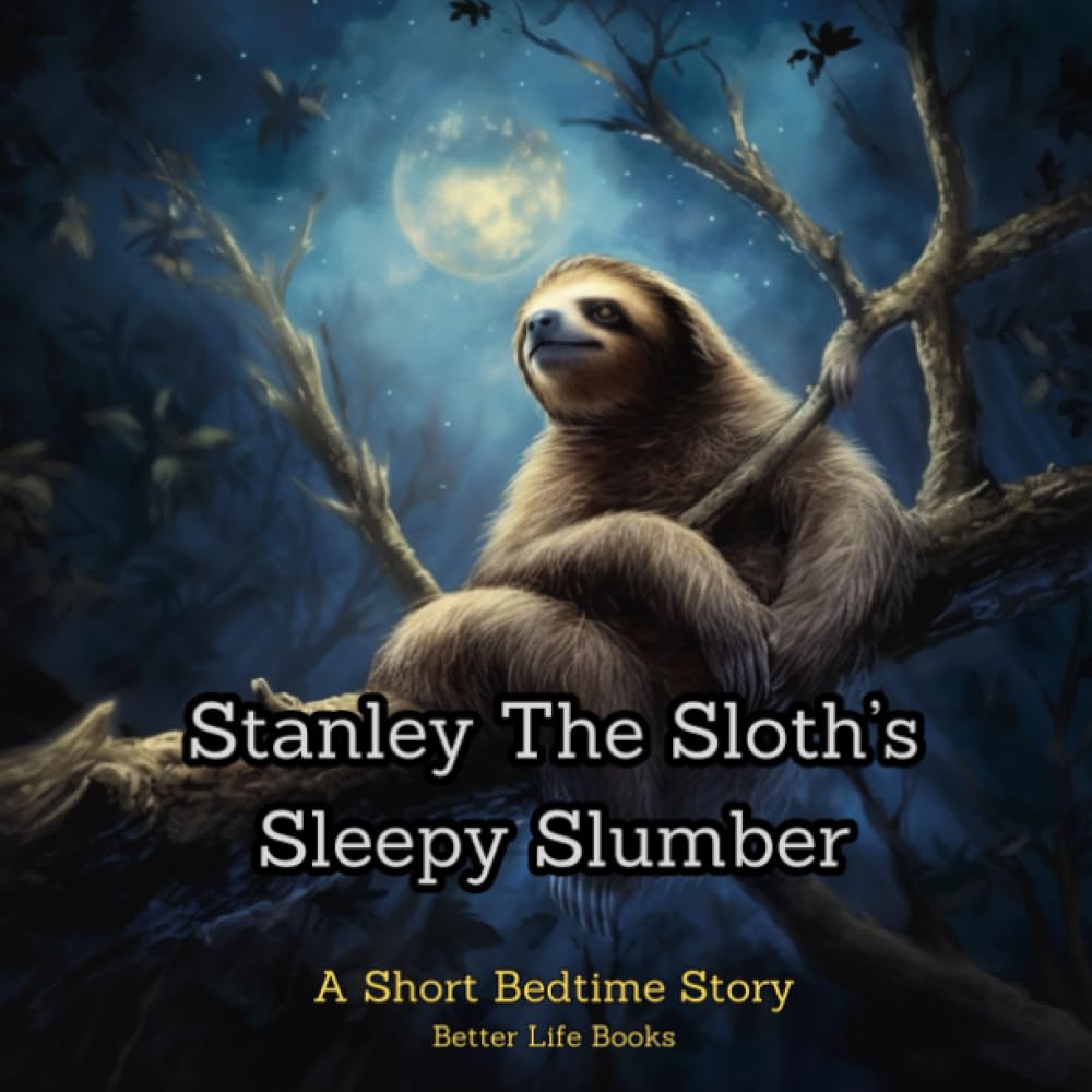 Stanley the Sloth’s Sleepy Slumber: A Short Bedtime Story
