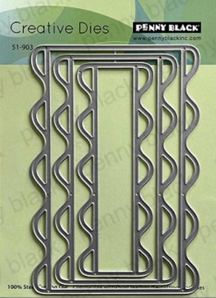 Penny Black Creative Cutting Dies - Curvature 51-903