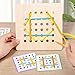EduLand Montessori Montessori Practical Life Montessori-Inspired Sewing Lacing Weaving Wooden Boards with Lacing Ropes Pattern Cards Montessori Sewing Boards for 2 3 4 5 6 7 8 Years Old Toy Gift Set